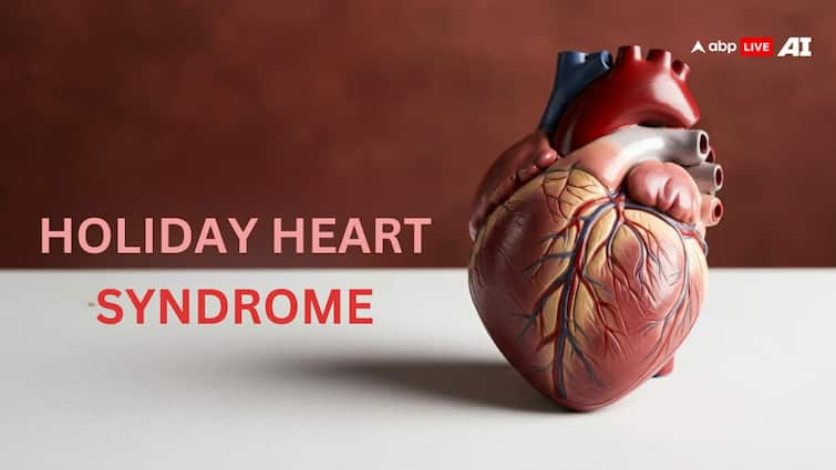 What is holiday heart syndrome and how does it affect heart health?