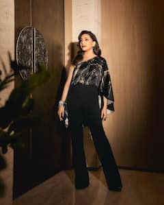 Madhuri Dixit: The Evergreen Queen Of Elegance In A Black Saree; See Pics