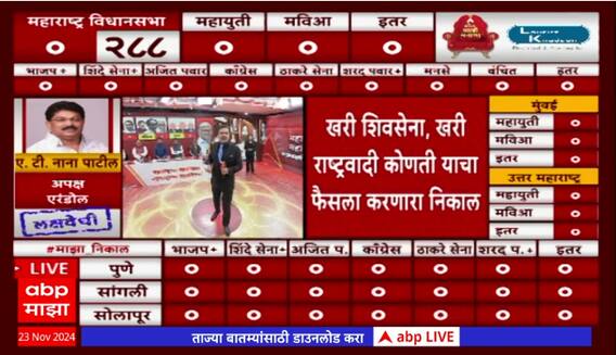 Maharashtra Election Result 2024:सत्तेचा मार्ग विदर्भातून?जनता ठरवणार खरी शिवसेना, राष्ट्रवादी कोणती