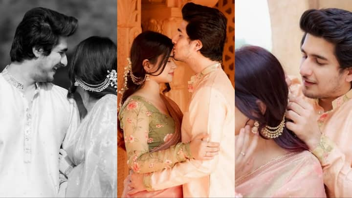 Bhavin Bhanushali Engagement Pics: बॉलीवुड एक्टर और सोशल मीडिया स्टार भाविन भानुशाली ने हाल ही में अपनी सगाई की तस्वीरें फैंस के साथ शेयर की. जो अब तेजी से वायरल हो रही हैं.