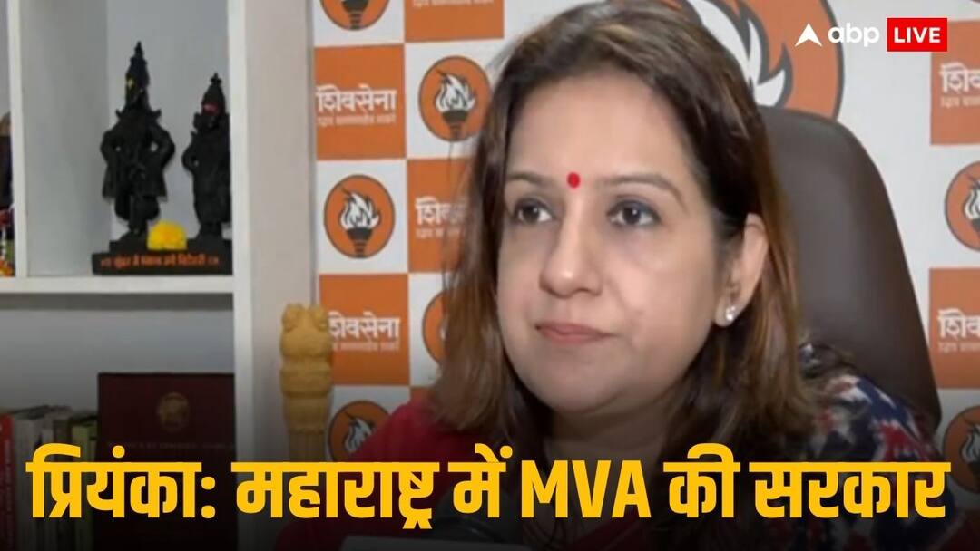काउंटिंग के बीच प्रियंका चतुर्वेदी का बड़ा दावा- सरकार बनाने को लेकर जानिए क्या कहा Maharashtra Assembly Election Result 2024 Priyanka Chaturvedi Big reaction on result काउंटिंग के बीच प्रियंका चतुर्वेदी का बड़ा दावा- सरकार बनाने को लेकर जानिए क्या कहा