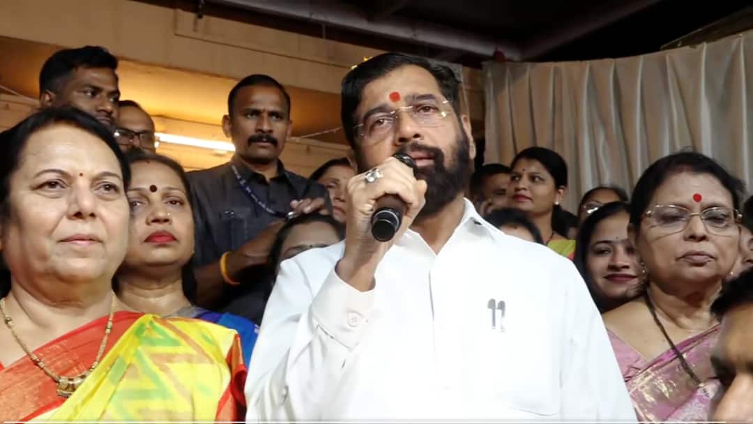 Eknath Shinde’s Show Of Strength? Women Raise Slogans Backing Him As CM At ‘Majhi Ladki Behin’ Event — WATCH Eknath Shinde Show Of Strength In Mumbai Women Raise Slogans Backing Him As CM At Majhi Ladki Behin Event Maharashtra Election Results 2024 Eknath Shinde’s Show Of Strength? Women Raise Slogans Backing Him As CM At ‘Majhi Ladki Behin’ Event — WATCH
