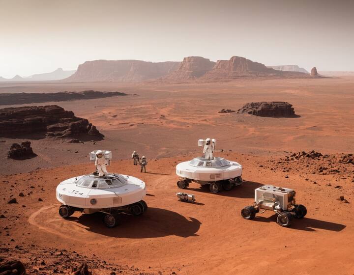 बता दें मंगल ग्रह के ध्रुवों पर बर्फ की चादरें मौजूद हैं, जिनमें बड़ी मात्रा में पानी जमा है. इसके अलावा मंगल ग्रह की सतह पर पाए जाने वाले कुछ खनिजों में पानी के निशान मिले हैं, जो यह दर्शाता है कि अतीत में मंगल ग्रह पर पानी मौजूद था.