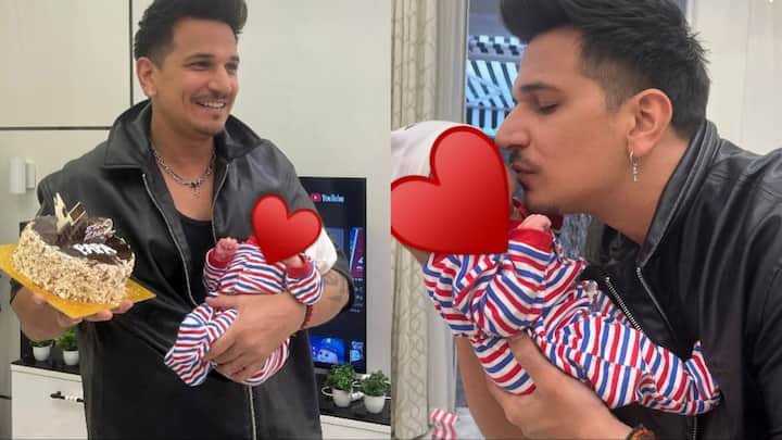 Prince Narula Daughter Pics: प्रिंस नरूला ने हाल ही में अपने बर्थडे सेलिब्रेशन की तस्वीरें फैंस के साथ शेयर की हैं. जिसमें वो अपने छोटी सी बेटी के साथ पोज देते नजर आए.