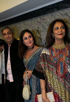 Aadar Jain Roka Ceremony: कजिन आदर की रोका सेरेमनी में साड़ी पहन करीना ने लूटी लाइमलाइट, गायब दिखीं भाभी आलिया भट्ट