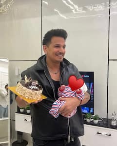 'Happy Papa' Prince Narula Travels 14 Hours Via Road & Catches A Flight To Meet His Newborn On His Birthday