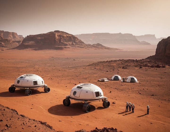 मंगल ग्रह हमारे सौर मंडल का चौथा ग्रह है और इसे लाल ग्रह के नाम से भी जाना जाता है. इसकी सतह पर लौह ऑक्साइड की अधिकता के कारण इसका रंग लाल होता है. मंगल ग्रह पृथ्वी से आकार में लगभग आधा है और इसका वातावरण बहुत पतला है.