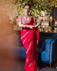 डीपनेक ब्लाउज में अवनीत कौर ने बढ़ाया पारा, रेड साड़ी में छाईं श्वेता तिवारी, कृति-रकुल प्रीत ने भी लूटा दिल, देखें तस्वीरें