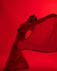 Sushmita Sen Channels Her Iconic Miss Chandni Look From Main Hoon Na In Red Saree, PICS