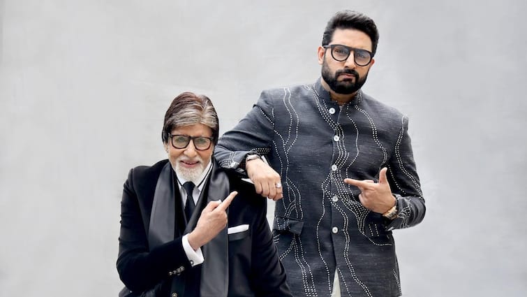 Amitabh Bachchan Praises Son Abhishek Bachchan For His Performance In Shoojit Sircar Film 'I Want To Talk'