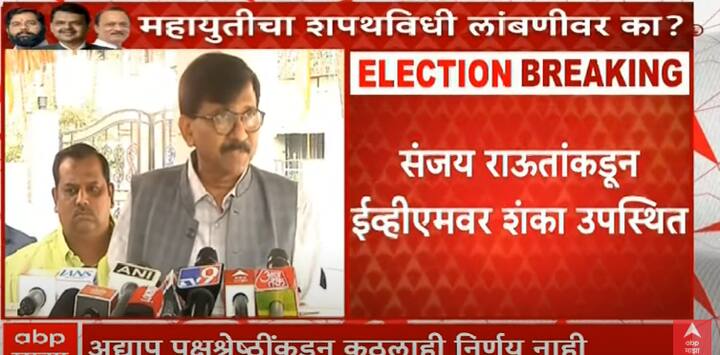 संजय राऊत यांचा मते महाविकास आघाडीचे अपयश हे घटनाबाह्य कृत्य, ईव्हीएम मशीन, डीवाय चंद्रचूड यांचा घेतलेला निर्णय किंवा यंत्रणेचा गैरवापर यामध्ये आहे ते शोधावे लागेल.