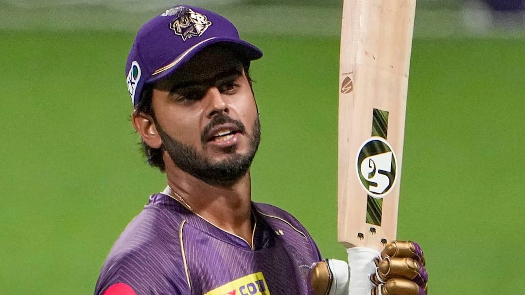 IPL 2025 Mega Auction Nitish Rana sold to Rajasthan royals more than 4 crore IPL 2025 Mega Auction: नीतीश राणा को हो गया भारी नुकसान, आधी हो गई सैलरी, राजस्थान ने 4.20 करोड़ में खरीदा