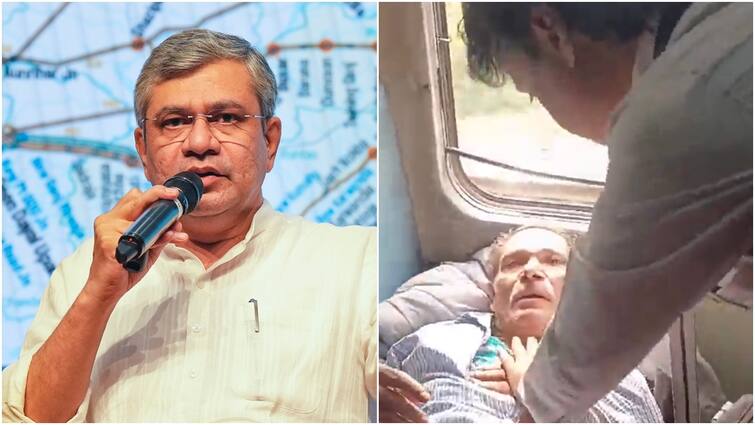 Railway Minister Ashwini Vaishnaw’s CPR On Train Video Sparks Criticism: ‘Actually Harming The Patient’ Railway Minister Ashwini Vaishnaw TTE Performing CPR On Train Video Sparks Criticism Viral Video Railway Minister Ashwini Vaishnaw’s CPR On Train Video Sparks Criticism: ‘Actually Harming The Patient’