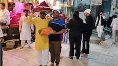 एकनाथ शिंदे पुन्हा महाराष्ट्राचे मुख्यमंत्री व्हावेत,समर्थकांनी अजमेरच्या दर्गा शरीफवर चढवली चादर...!