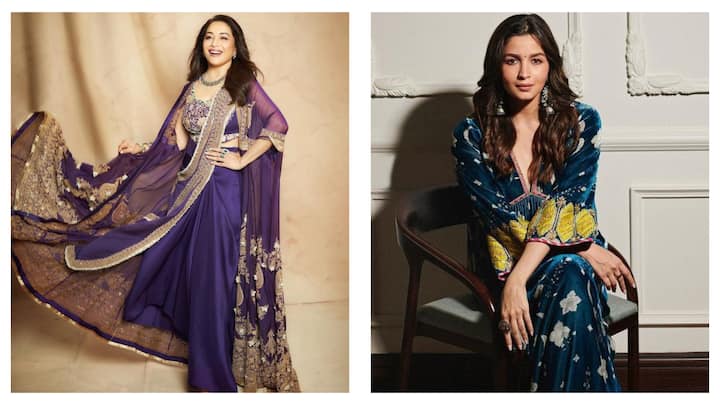 Take inspiration from these Bollywood divas who showcased stunning blue ethnic outfits, perfect for adding charm and elegance to your sangeet look.