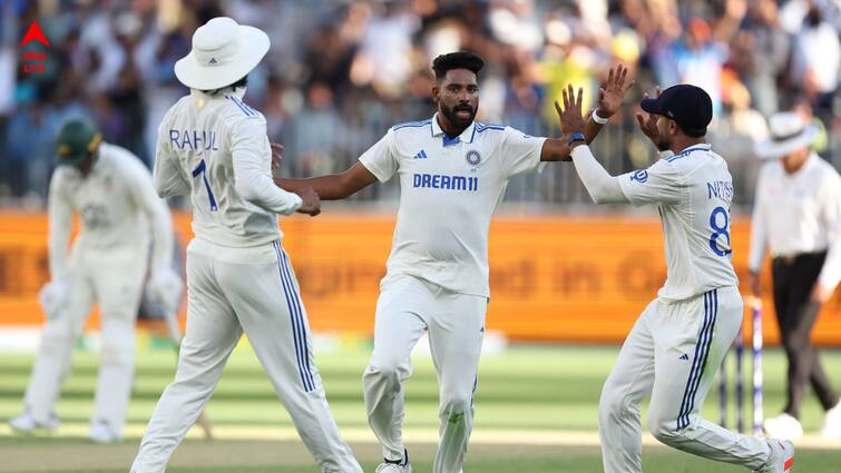 IND vs AUS 1st Test Mohammed Siraj shines on first session of day 4 IND vs AUS 1st Test: হেডের প্রতিআক্রমণ, ব্যর্থ স্মিথ, প্রথম সেশনে সিরাজের জোড়া সাফল্যে জয়ের দিকে অগ্রসর ভারত