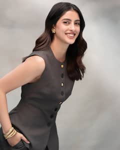 Navya Naveli Nanda Redefines Elegance In Gray Formals, PICS