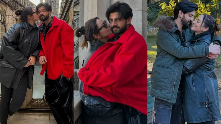 Sonakshi-Zaheer Romantic Photos: सोनाक्षी सिन्हा और जहीर इकबाल एक बार फिर विदेश में अपना वेकेशन एंजॉय कर रहे हैं. जिसकी झलक एक्ट्रेस ने अब फैंस के साथ भी शेयर की है.