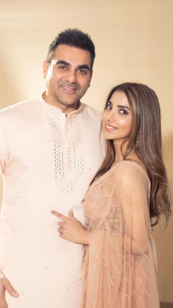 Arbaaz And Sshura Khan Give Couple Goals In Ethnic Looks