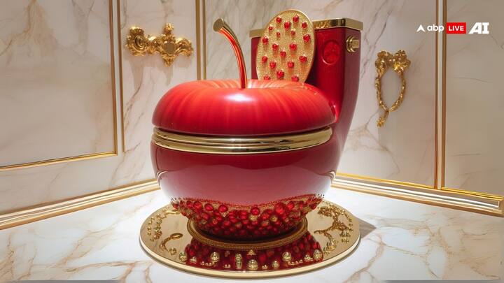 सेब खाना हर किसी को पसंद होता है, क्योंकि ये सेहत के लिए काफी अच्छा है. लेकिन क्या आप सेब के आकार वाली टॉयलेट सीट पर बैठना पसंद करेंगे?