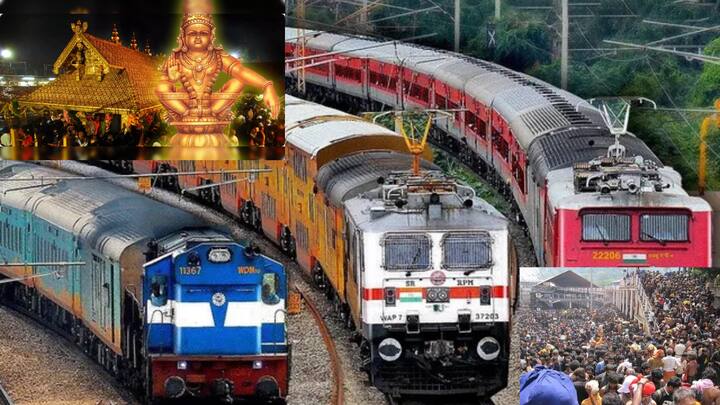 Special Trains: మండల దీక్ష పూర్తిచేసి  స్వామి దర్శనానికి బయలులేరే అయ్యప్ప భక్తులకు దక్షిణ మధ్య రైల్వే గుడ్ న్యూస్ చెప్పింది. ముఖ్యంగా తెలుగు రాష్ట్రాల నుంచి భక్తుల కోసం 62 ప్రత్యేక రైళ్లు నడపనుంది