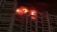 Maharashtra: Massive Fire Erupts On 15th Floor Of High-Rise Building In Kalyan West, No Injuries Reported