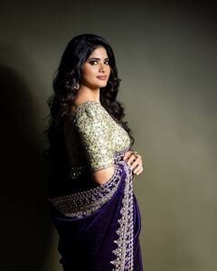 Megha Akash: కొత్త పెళ్లి కూతురు చీర కడితే ఎంత కళగా ఉంటుందో కదూ - మేఘా ఆకాష్‌ను చూశారా?