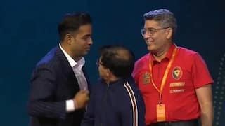 ipl 2025 mega auction fixed claims fan social media after mumbai indians owner akash ambani shakes hand with rcb management will jacks rtm