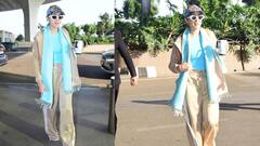 PHOTO: डोक्यावर टोपी, गळ्यात मफलर सारा अली खानचा विंटर स्पेशल एअरपोर्ट लूक; पाहा फोटो!