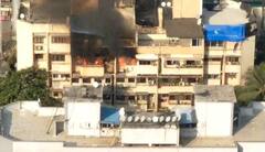 Andheri Fire: अंधेरीमधील वीर देसाई रोडवर रहिवाशी इमारतीला भीषण आग; अग्निशमन दलाच्या 4 गाड्या दाखल