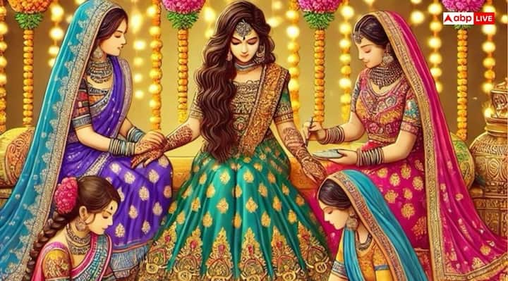 शादी में दुल्हन के हाथ-पैर में मेहंदी लगाने की खास परंपरा होती है, जिसे मेहंदी रस्म कहा जाता है और यह परंपरा सदियों से चली आ रही है. हिंदू धर्म में तो मेहंदी को 16 श्रृंगार में एक माना गया है.