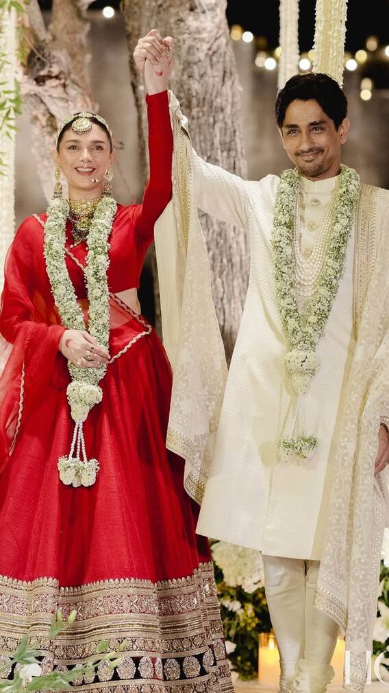 Aditi Rao-Siddharth Marry Once Again; Their Wedding Look Deets