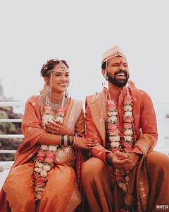 Abhishek Gaonkar- Sonalee : आता सारं काही तिच्याचसाठी...! अभिनेता अभिषेक गांवकर आणि रिलस्टार सोनाली अडकले लग्नबंधनात