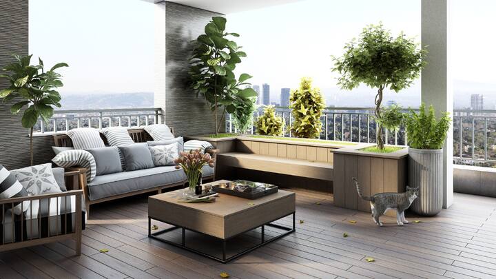 Social Spaces: Spaces like lounges, cafes and even game rooms can be effectively employed to relieve stress and socialize with others. (Image source: Canva)