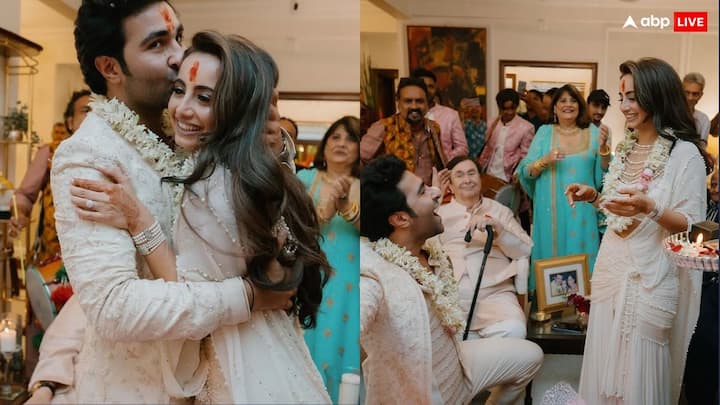 Aadar Jain Roka Ceremony: करीना कपूर की बुआ रीमा जैन के बेटे आदर जैन जल्द ही शादी के बंधन में बंधने वाले हैं. आदर ने हाल ही में अपनी गर्लफ्रेंड अलेखा आडवाणी के साथ रोका किया है.