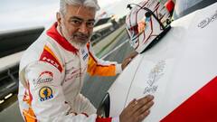 Ajith Kumar:  கார் ரேஸ் பயிற்சியில் அஜித்குமார் - வைரல் புகைப்படங்கள்!