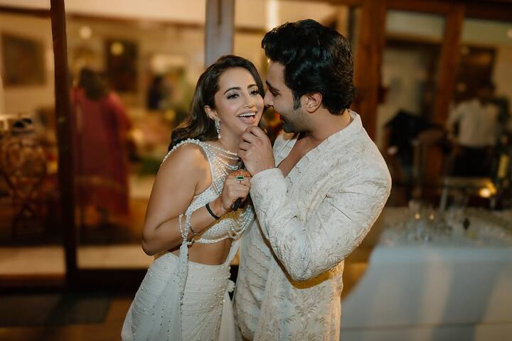 Aadar proposed to Alekha in a picturesque seaside setting, sharing the special moment on Instagram with the caption, “My first crush, my best friend & now, my forever.”