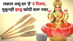 लक्षात असू द्या 'हे' 5 दिवस, चुकूनही झाडू खरेदी करू नका, दारिद्र्य येईल दारी! हिंदू धर्मग्रंथांतील हा नियम माहितीय?