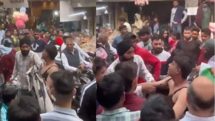 Viral Video: Man Wears Bra To Shoot Instagram Reel In Crowded Market; Slapped, Punched By Shopkeepers