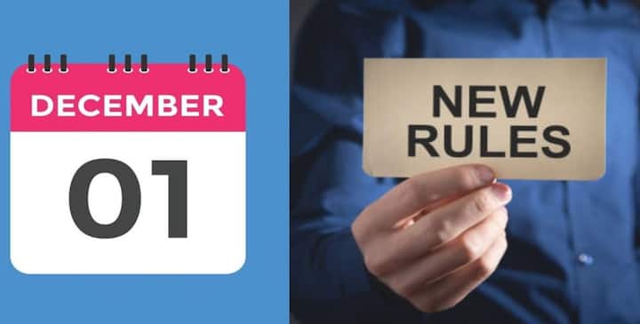 1 डिसेंबर 2024 पासून देशातील अनेक नियमांमध्ये महत्त्वाचे बदल होणार आहेत