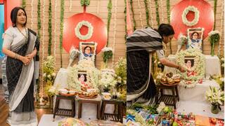 Rituparna Sengupta: বাড়িতেই মায়ের স্মরণসভার আয়োজন, সমস্ত দায়িত্ব একা হাতে পালন করলেন ঋতুপর্ণা
