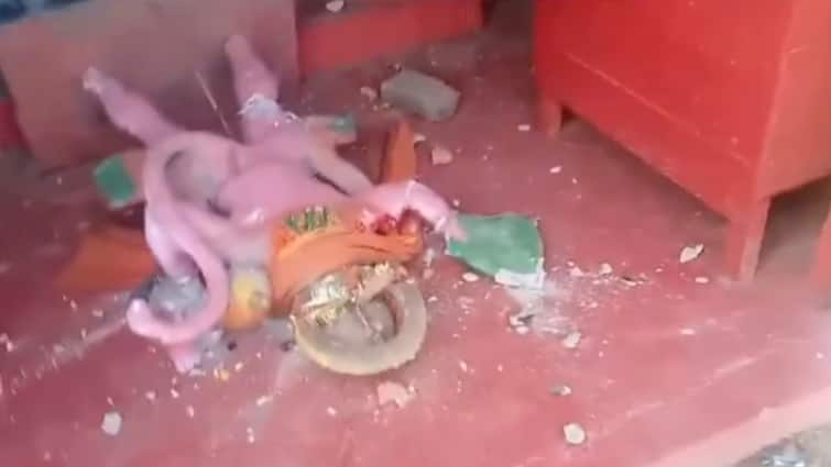 Bengal Hanuman Temple 'Vandalised' In Birbhum, BJP Targets Mamata Govt: VIDEO