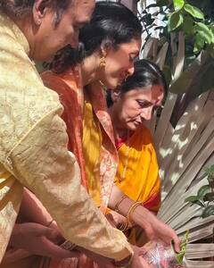 Naga Chaitanya-Sobhita Wedding: शोभिता धुलिपाला को लगी नागा चैतन्य के नाम की हल्दी, सामने आई कपल की प्री वेडिंग रस्मों की तस्वीरें