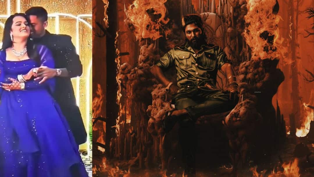 Cricketer Surya Kumar Yadav dances for Angaron song from Pushpa 2 Pushpa 2 - Surya Kumar Yadav: 'పుష్ప 2' ఫీవర్‌లో మరో క్రికెటర్... పుష్ప గాడి రూల్ స్కై లెవల్ - వైరల్ వీడియో చూశారా?