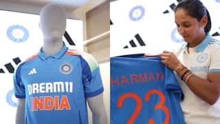 Team India New ODI Jersey Unveiled BCCI jay shah Harmanpreet Kaur