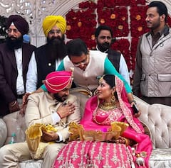 Wedding Pics: ਕੈਬਨਿਟ ਮੰਤਰੀ ਗੁਰਮੀਤ ਸਿੰਘ ਖੁੱਡੀਆਂ ਦੇ ਪੁੱਤ ਦਾ ਹੋਇਆ ਵਿਆਹ, CM ਮਾਨ ਸਣੇ ਕਈ ਨਾਮੀ ਹਸਤੀਆਂ ਨੇ ਕੀਤੀ ਸ਼ਿਰਕਤ