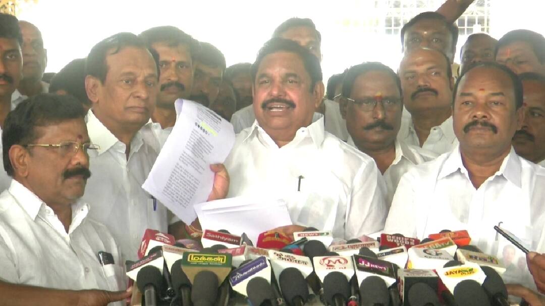 EPS: திருப்பூரில் 3 பேர் படுகொலை... தினந்தோறும் கொலை, கொள்ளை - கொதித்தெழுந்த இபிஎஸ் Tirupur murder issue Edappadi Palanisami says Murder robbery molested incident every day tnn EPS: திருப்பூரில் 3 பேர் படுகொலை... தினந்தோறும் கொலை, கொள்ளை - கொதித்தெழுந்த இபிஎஸ்