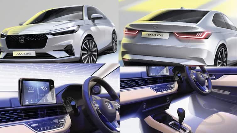 New Gen Honda Amaze Variants & Top-Spec Features Detailed Honda Amaze: டிச.4ல் அறிமுகமாகும் ஹோண்டா அமேஸ் புதிய மாடல்; சிறப்புகள் என்ன?