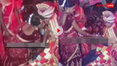 दुल्हन के सामने स्टेज पर ही बड़ी गलती कर बैठी साली, रसगुल्ला खिलाने की जगह जीजा को कर दिया...