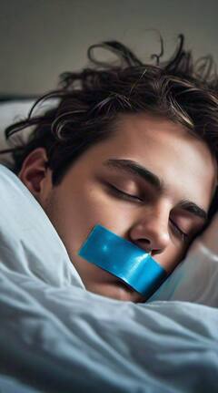 ਸੌਣ ਵੇਲੇ ਮੂੰਹ 'ਤੇ ਟੇਪ ਕਿਉਂ ਲਾ ਰਹੇ ਲੋਕ?